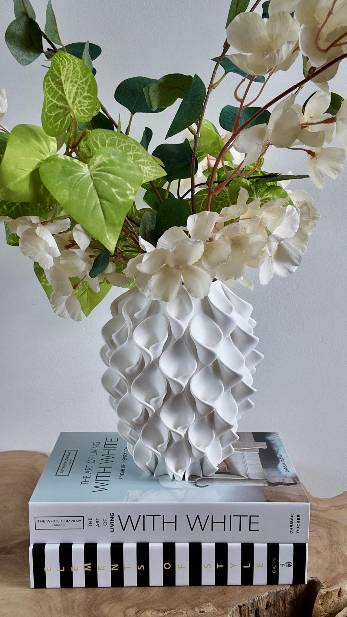 Witte schubben, 3D-print van DH 3D Print